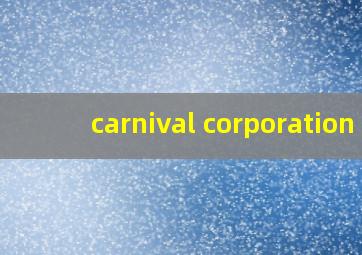 carnival corporation